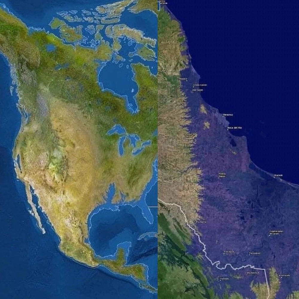 Carta a la humanidad - Mapa Mexico