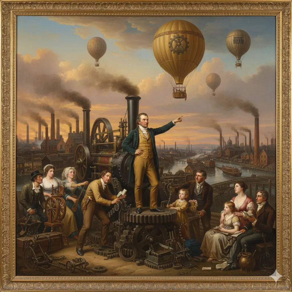 La Revolución Industrial: El Mundo Forjado a Vapor
