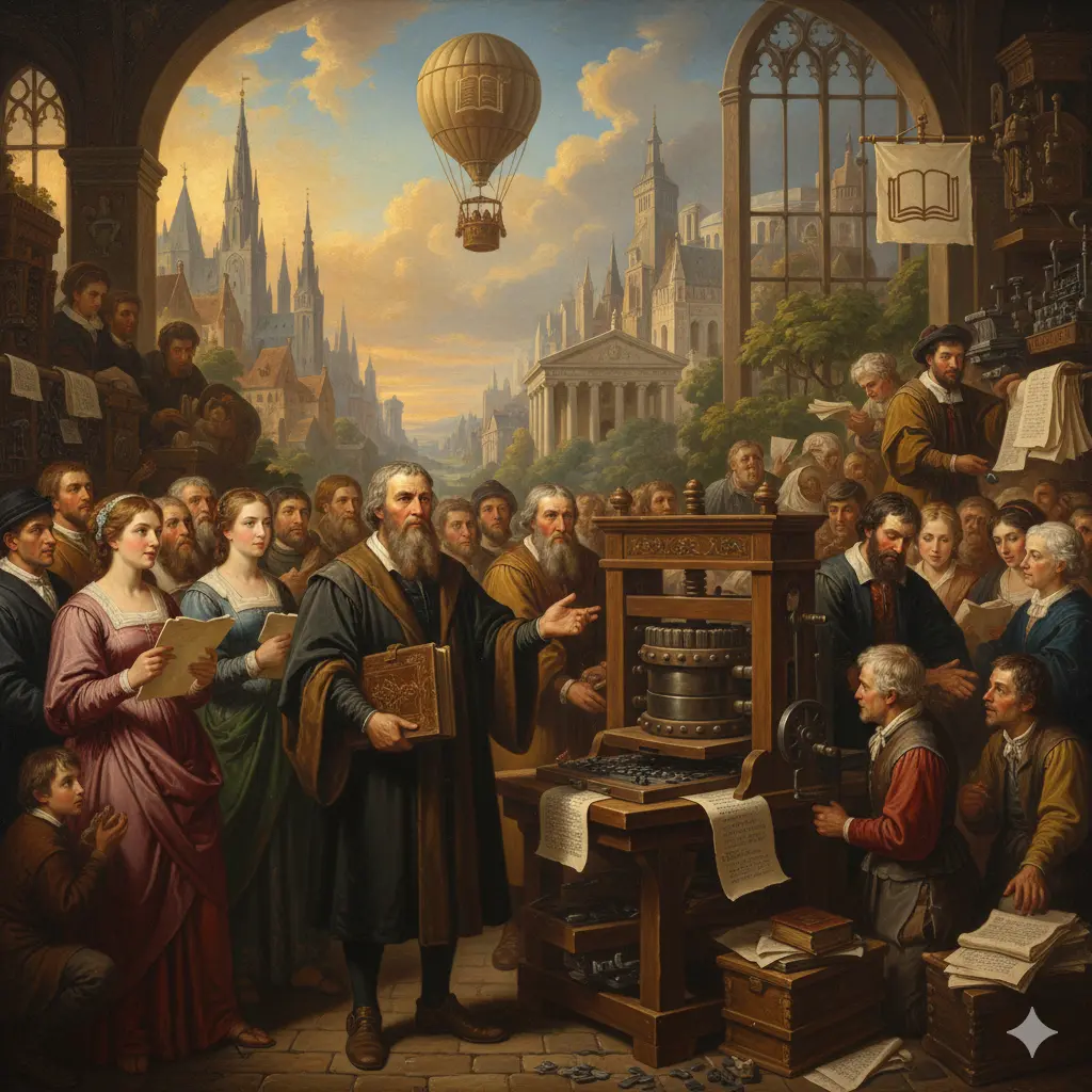 La Revolución de Gutenberg: Tinta, Papel y Conocimiento